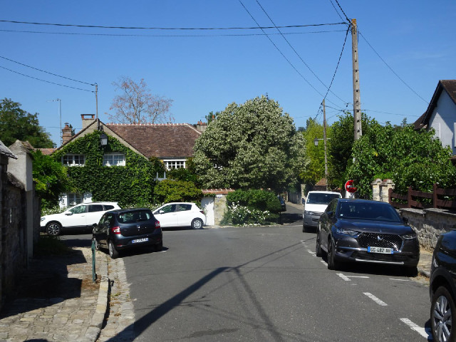 The village of Bourron-Marlotte.