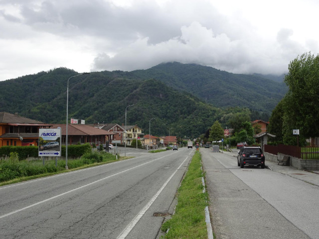 The view towards the mountains...