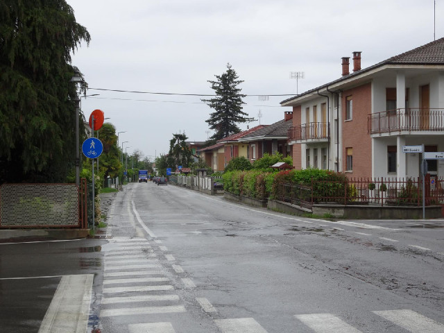 My last road in Italy is also the last road in the calendar.