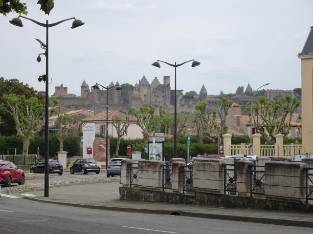 Another view of Carcassonne Castle.