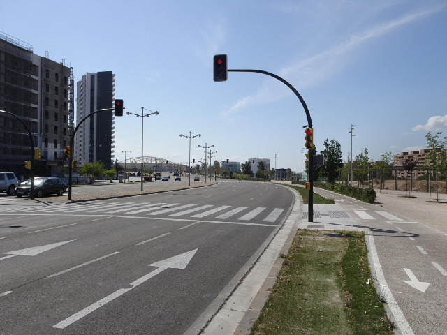 This road certainly isn't being used to capacity at the moment.