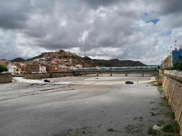 As well as the bridges, there is a road across the river bed. Given how much rain has just fallen, I...