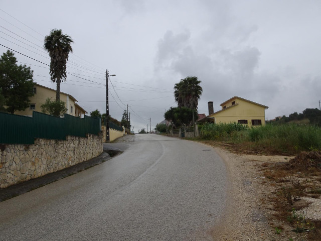 The view in one direction, up 26th of July Road.