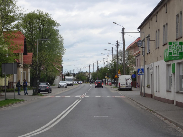 Another view of 3rd January Street. A lot of January is in Poland.