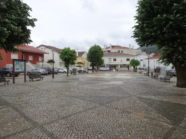 14th of August Square in Minde. It vaguely reminds me of 14th of July Square in the Pyrenees.
