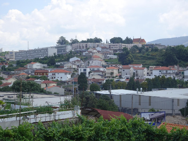 A view of the town of Guimaraes, from my next road...