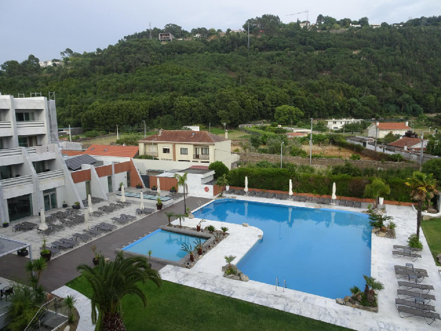 I don't have a view of the river but I do have a view of the pool and I actually saw somebody using ...