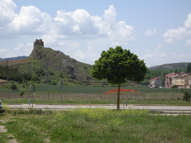 A view from a town called Aguilar de Campoo.