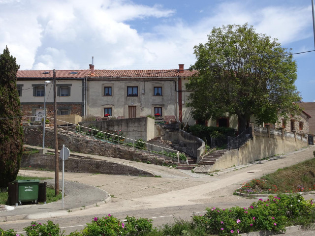 Houses in Aguilar de Campoo.