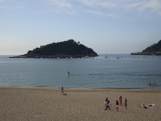 Looking out towards the Bay of Biscay.