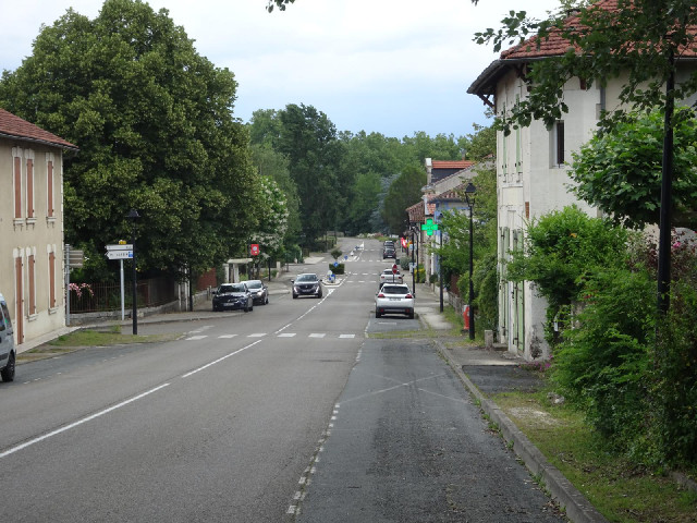 A village where I have stopped for a rest and to eat my Aldi strawberries. In this heat they start t...
