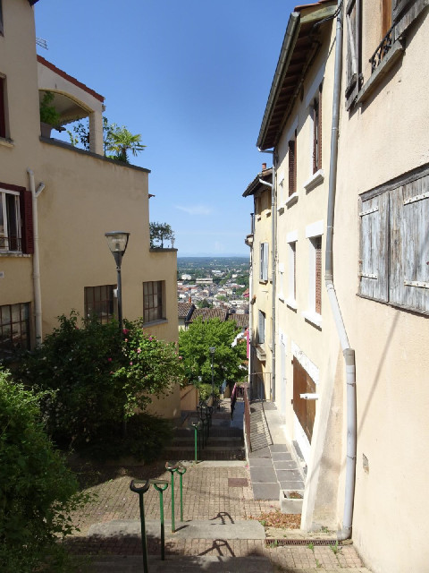 A view from the steps.