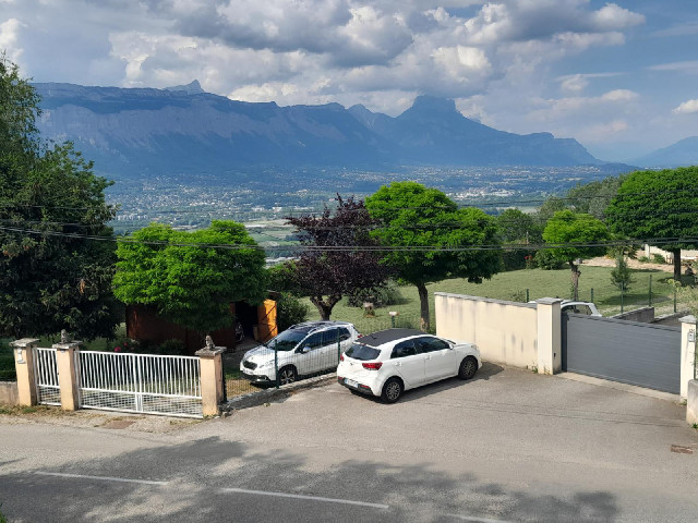 A view of the Grenoble area from a car park near to my next road.
