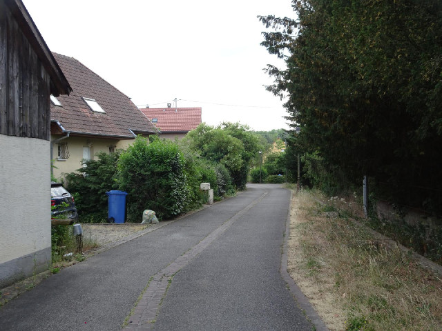 Today's last road: 3rd of February Road in Pulverseim. By the way, don't be confused by the fact tha...