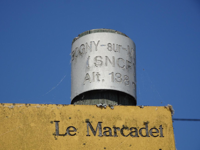 ... which apparently is 138 metres above sea level.