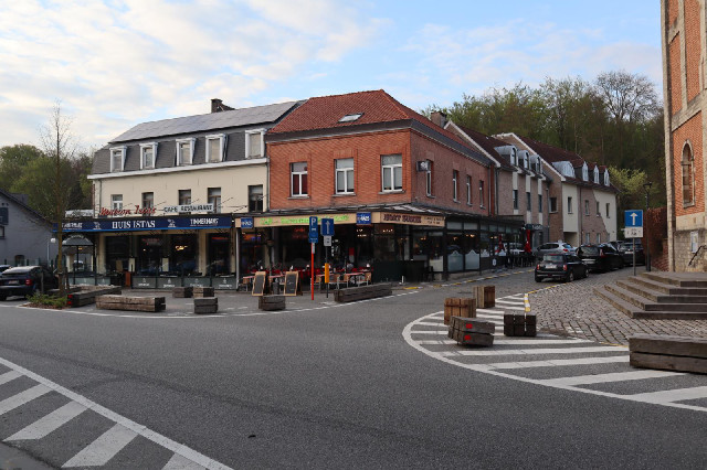 The restaurant which is attached to the hotel smells very good but I wasn't bold enough to venture i...