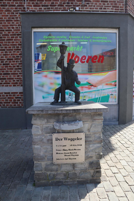 It has a statue called "The Waddler".