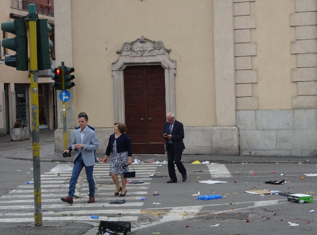 I guess there must have been a market here today.