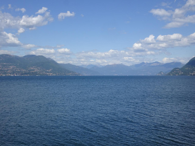 Looking along the length of the lake. My next destination is out of view beyond where the lake curve...