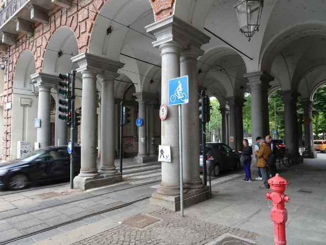 The traffic management in this city is actually quite interesting. This pedestrian crossing is almos...