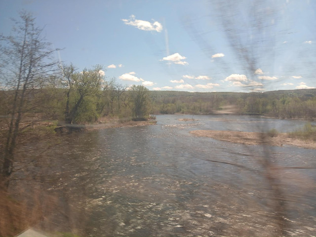 The Mohawk River.